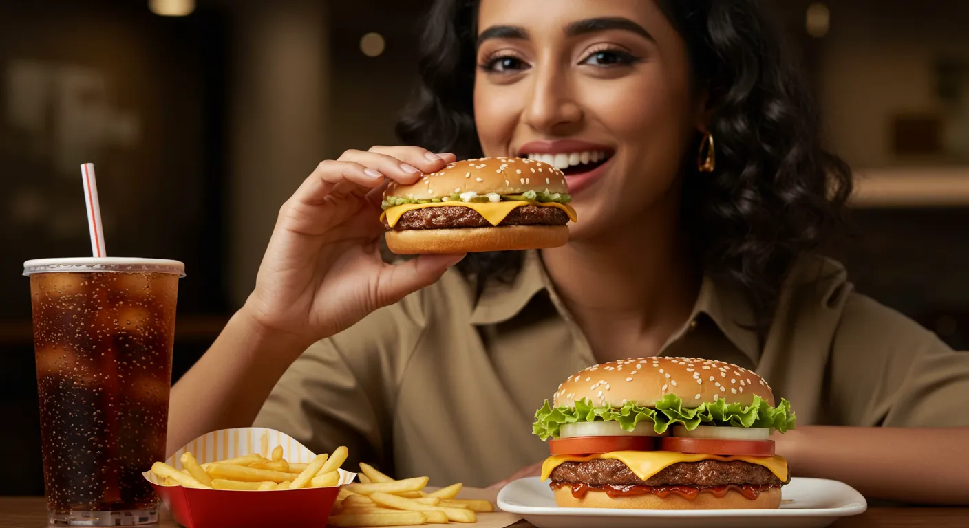Ultimate Cheeseburger™ Combo – A double-patty burger with Swiss & American cheese, crispy fries, and a drink from Jack in the Box.